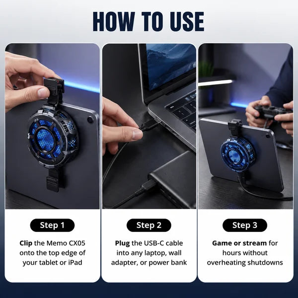 Memo CX05 Tablet Cooler